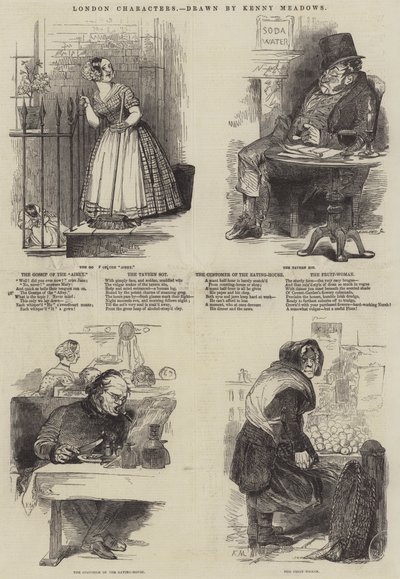London Characters by Joseph Kenny Meadows
